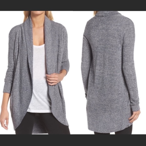 Barefoot Dreams CozyChic Lite Circle Cardigan - Picture 3 of 7